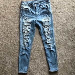 AE ripped jegging